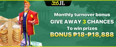 Monthly Mega Turnover Reward promotion banner